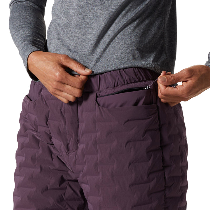 Mountain Hardwear Stretchdown Short Pants - Women's Dusty Purple