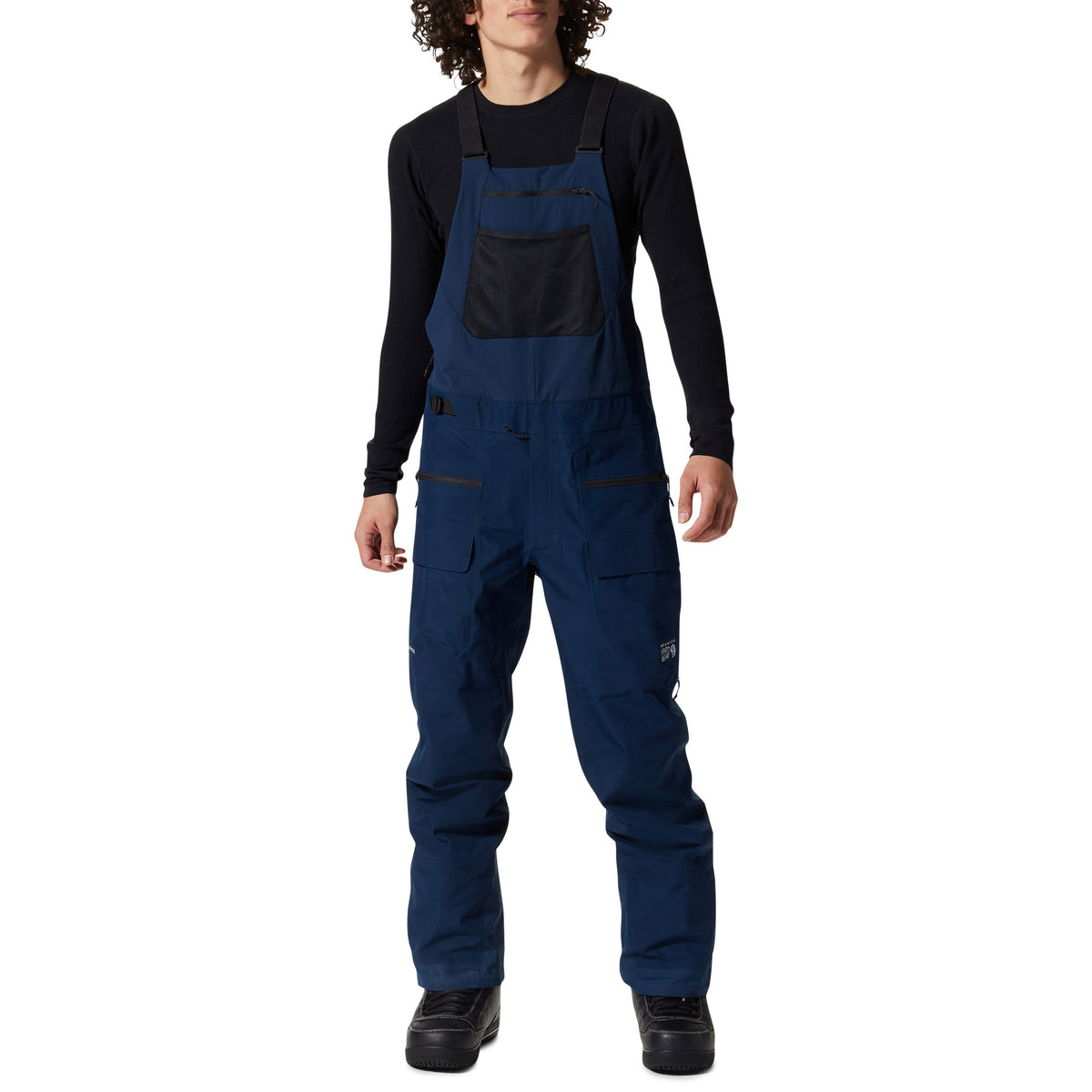 Mountain Hardwear Boundary Ridge™ GORE-TEX 3L Short Bibs - Men's Hardwear Navy