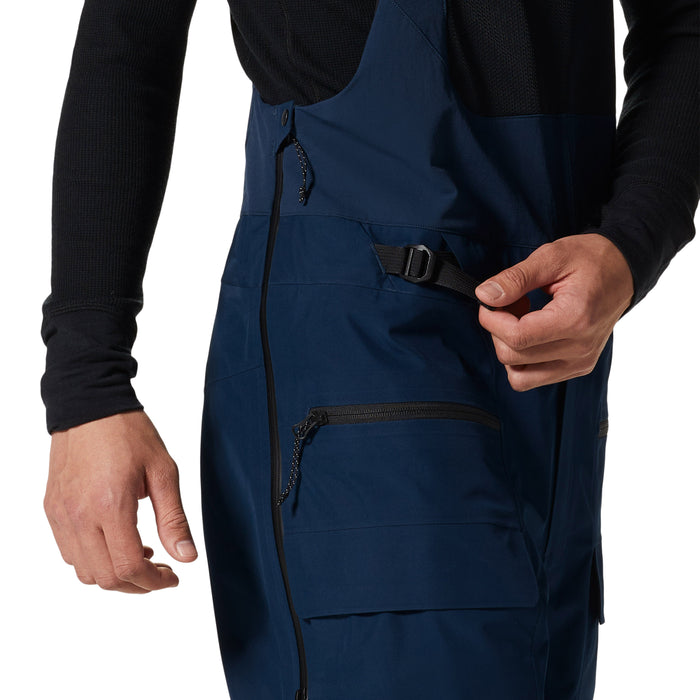 Mountain Hardwear Boundary Ridge™ GORE-TEX 3L Short Bibs - Men's Hardwear Navy