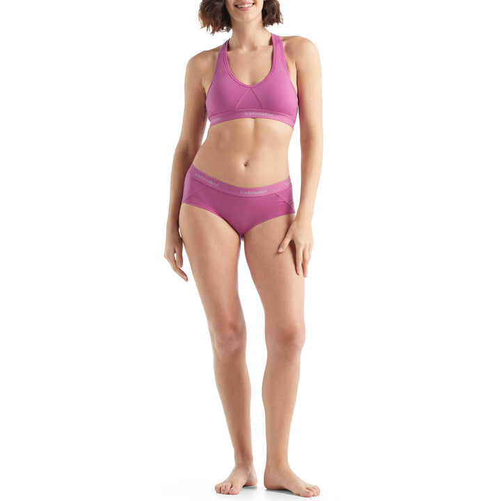 Icebreaker Sprite Racerback Bra - Women's Cosmic