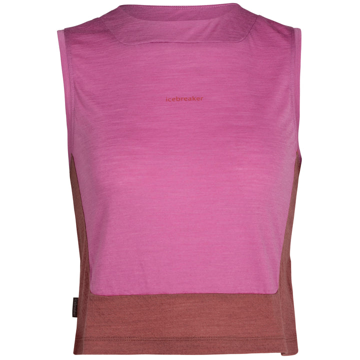 Icebreaker ZoneKnit Tank - Women's Cosmic/Grape