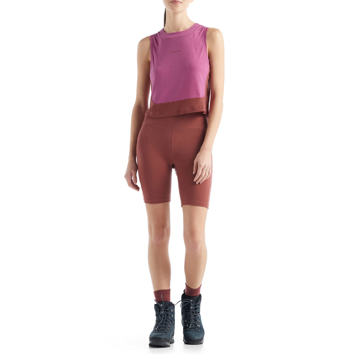 Icebreaker ZoneKnit Tank - Women's Cosmic/Grape