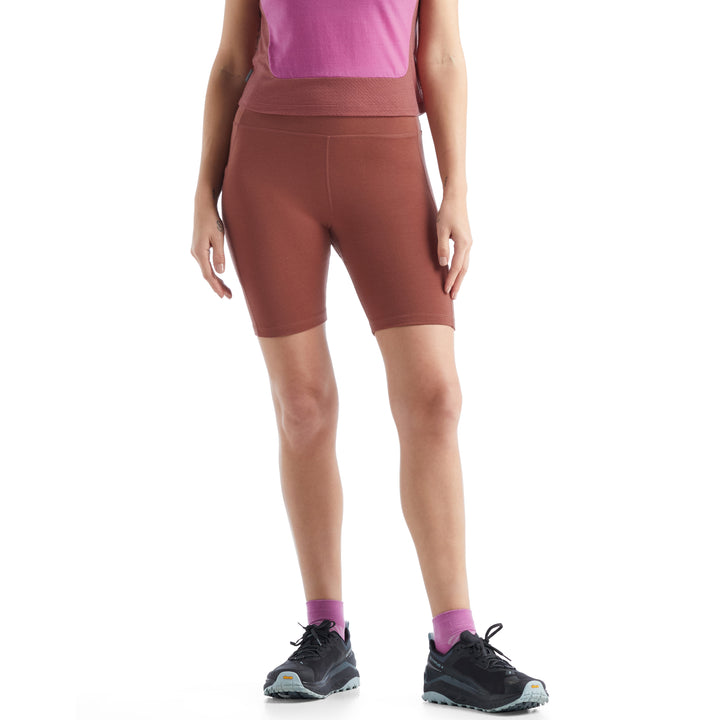 Icebreaker Fastray High Rise Shorts - Women's Grape