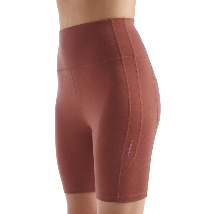 Icebreaker Fastray High Rise Shorts - Women's Grape