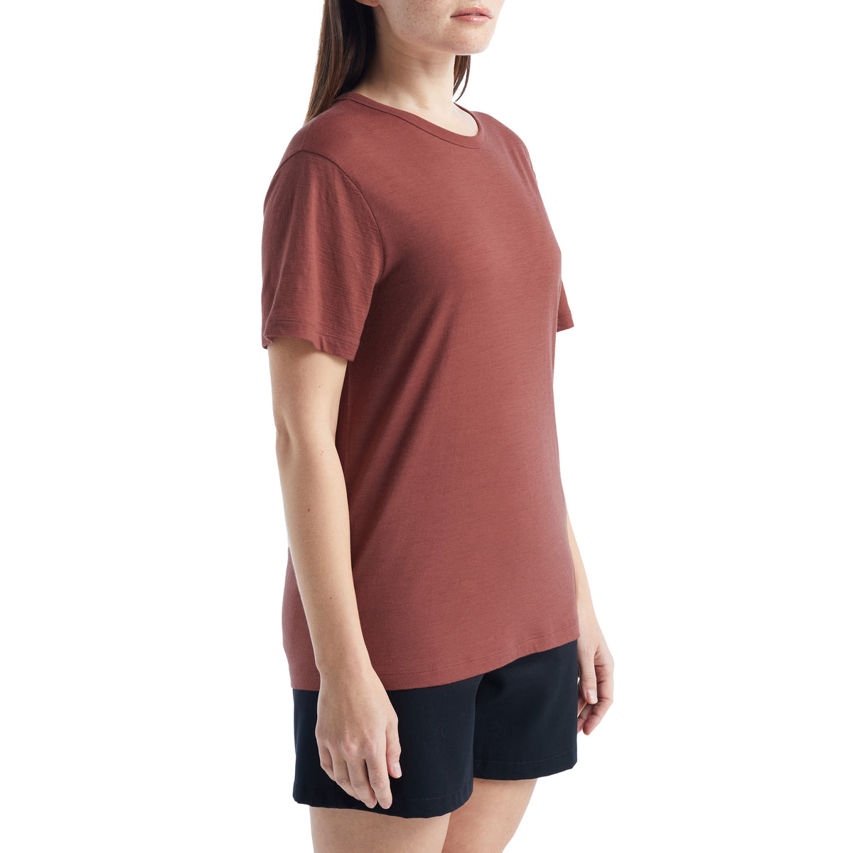 Icebreaker Granary Short Sleeve T-Shirt - Women's Grape