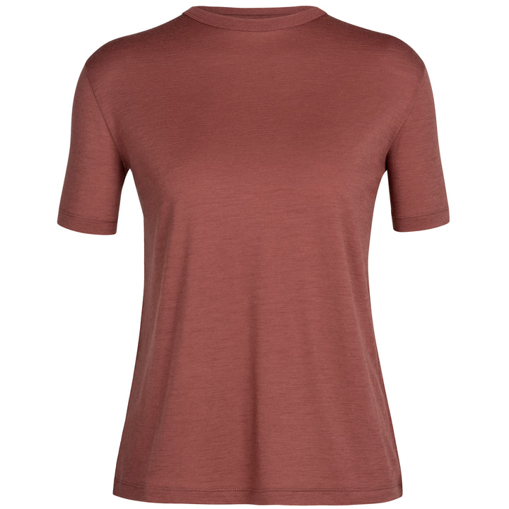 Icebreaker Granary Short Sleeve T-Shirt - Women's Grape