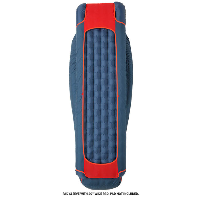 Big Agnes Anvil Horn 0 Sleeping Bag Blue/Red