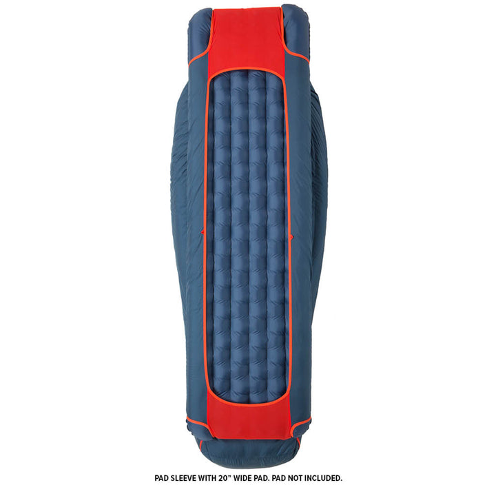 Big Agnes Anvil Horn 0 Sleeping Bag Blue/Red
