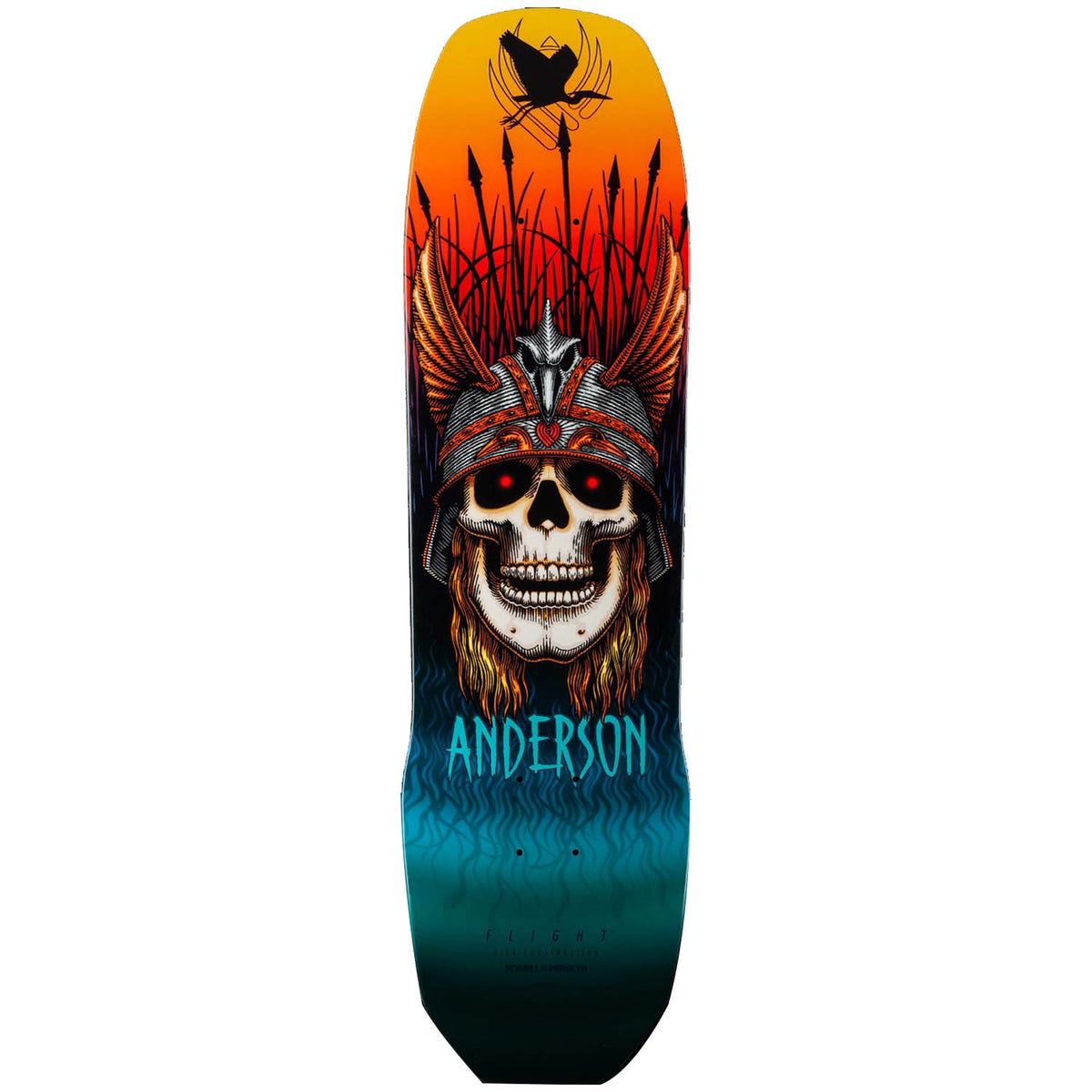 Powell Peralta Pro Andy Anderson Heron Flight 8.45 Skateboard Deck
