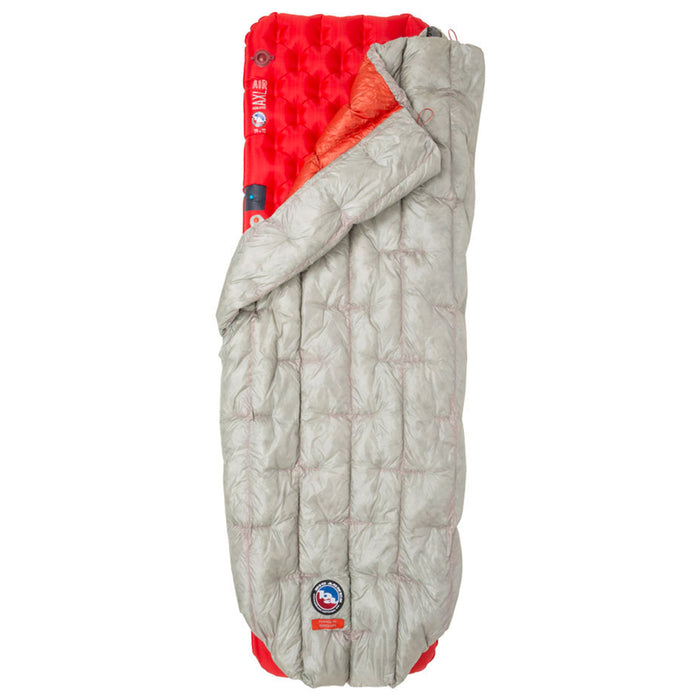 Big Agnes Fussell UL Quilt Gray/Pumpkin