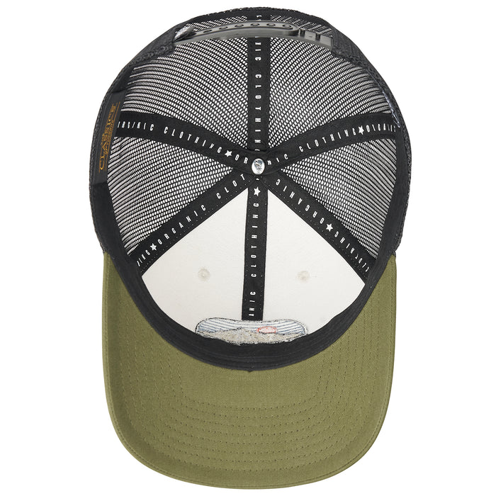 Picture Organic Kuldo Trucker Hat Wood Ash