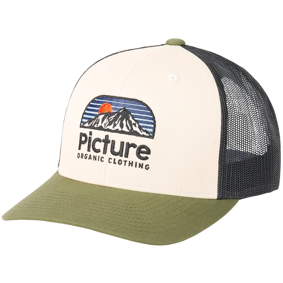 Picture Organic Kuldo Trucker Hat Wood Ash