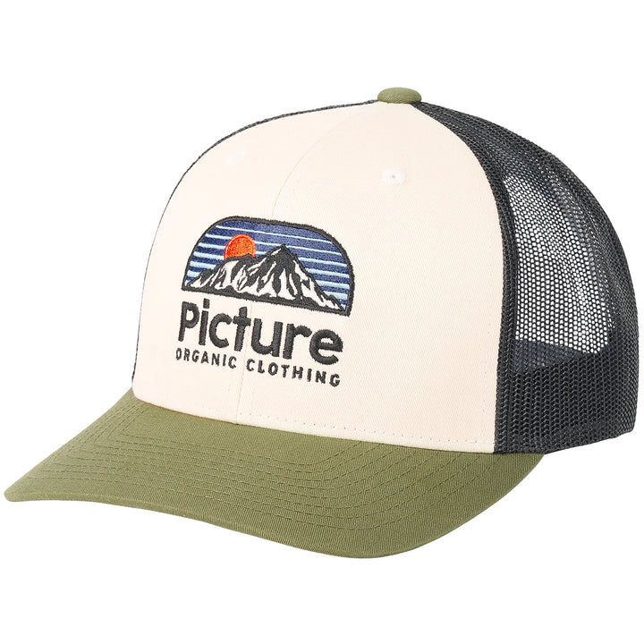 Picture Organic Kuldo Trucker Hat Wood Ash