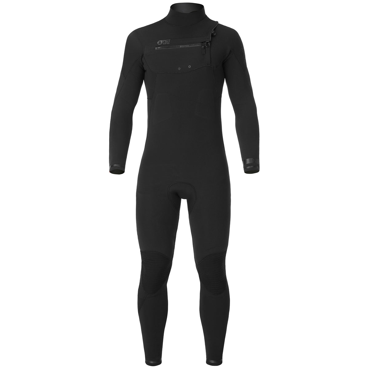 Picture Organic 3/2 Equation Front Zip Wetsuit Black