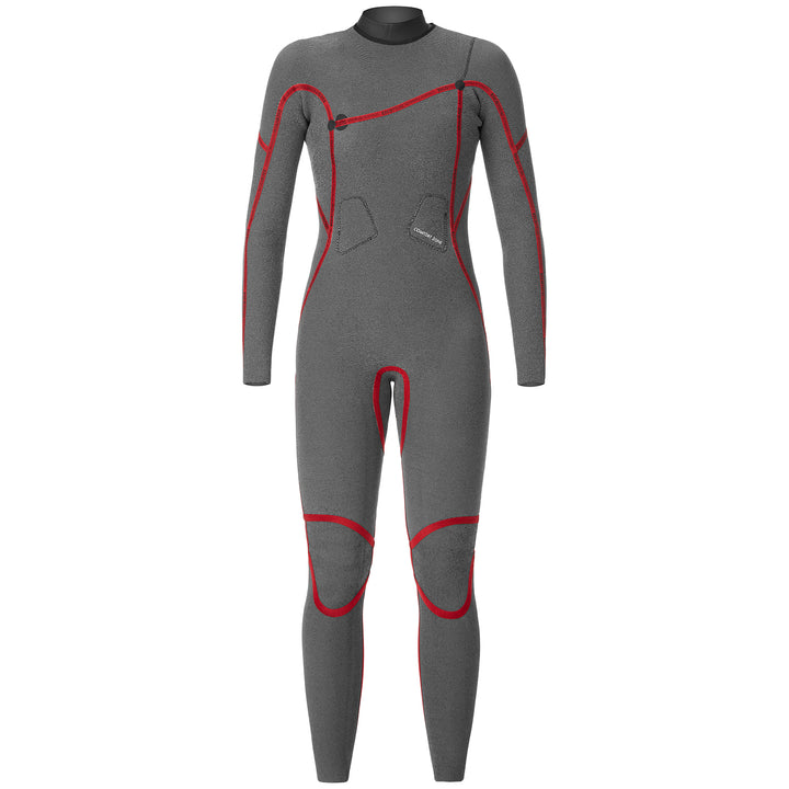 Picture Organic 4/3 Equation Flexskin Front Zip Wetsuit - Women's Black