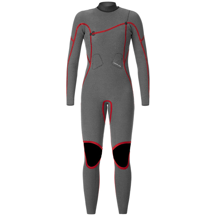 Picture Organic 4/3 Equation Flexskin Front Zip Wetsuit - Women's Black