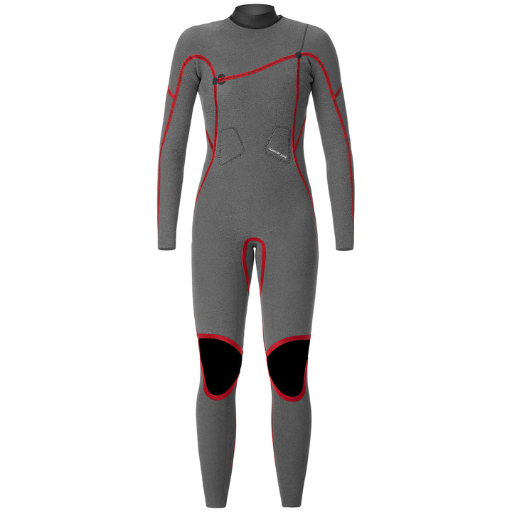 Picture Organic 4/3 Equation Flexskin Front Zip Wetsuit - Women's Black