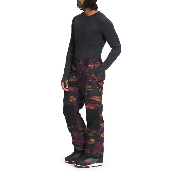 The North Face Slashback Cargo Short Pants - Men's TNF Black Binary Halfdome Print/TNF Black