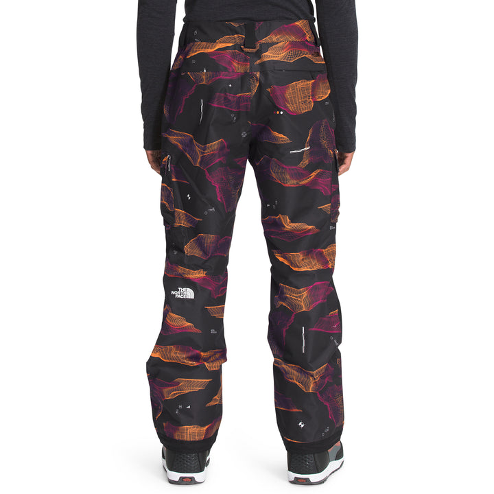 The North Face Slashback Cargo Short Pants - Men's TNF Black Binary Halfdome Print/TNF Black