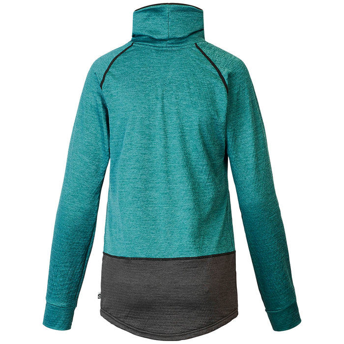 Picture Organic Blossom Grid Fleece - Women's Dark Sea