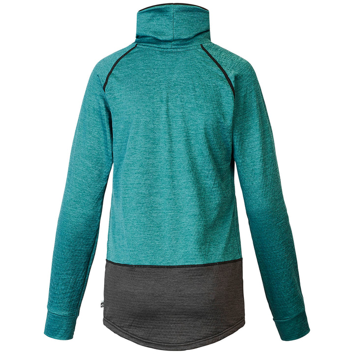 Picture Organic Blossom Grid Fleece - Women's Dark Sea