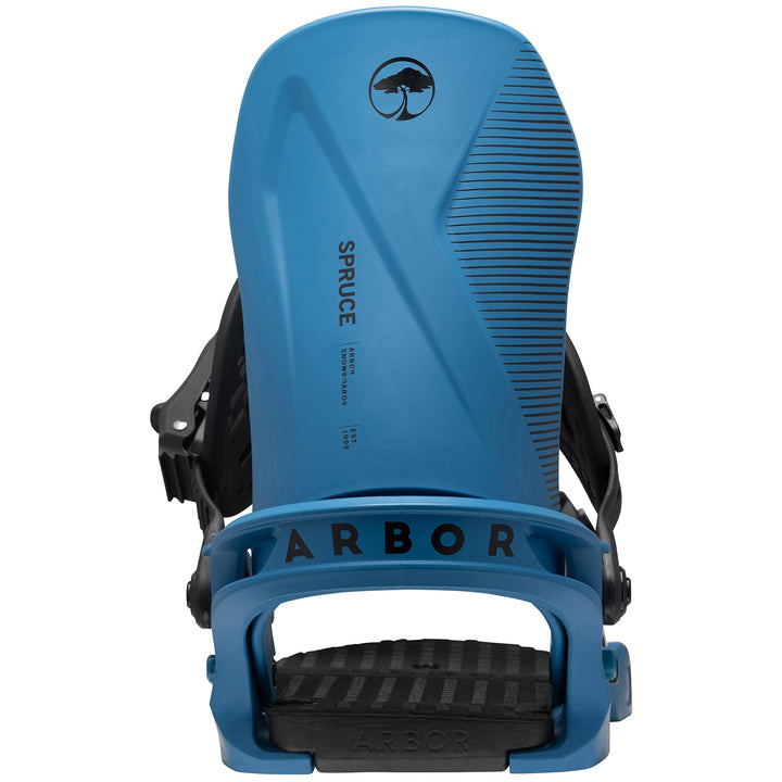 Arbor Spruce Snowboard Bindings Blue
