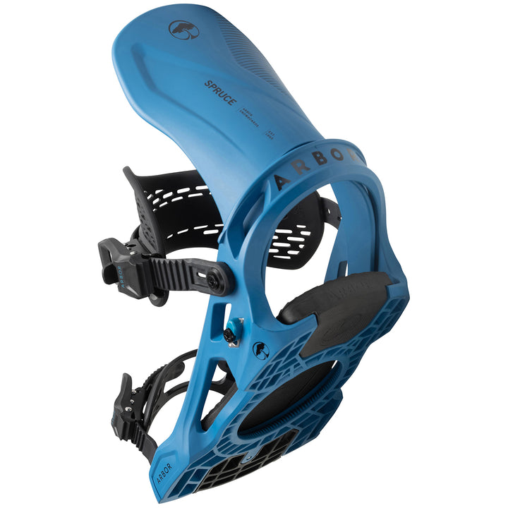 Arbor Spruce Snowboard Bindings Blue