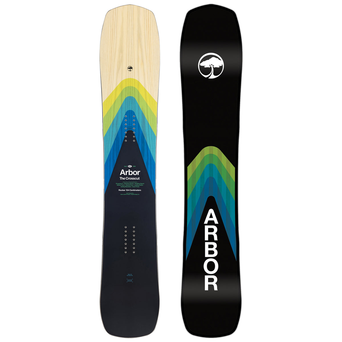 Arbor Crosscut Rocker Snowboard 2024
