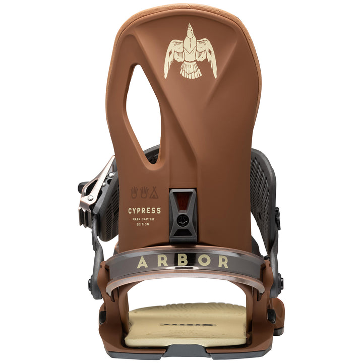 Arbor Cypress Snowboard Bindings 2023 Terra Cotta