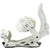 Arbor Hemlock Snowboard Bindings 2023 White