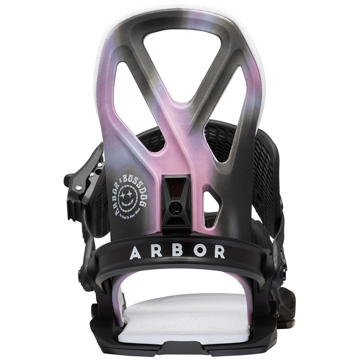 Arbor Hemlock Snowboard Bindings 2023 Boss Dog
