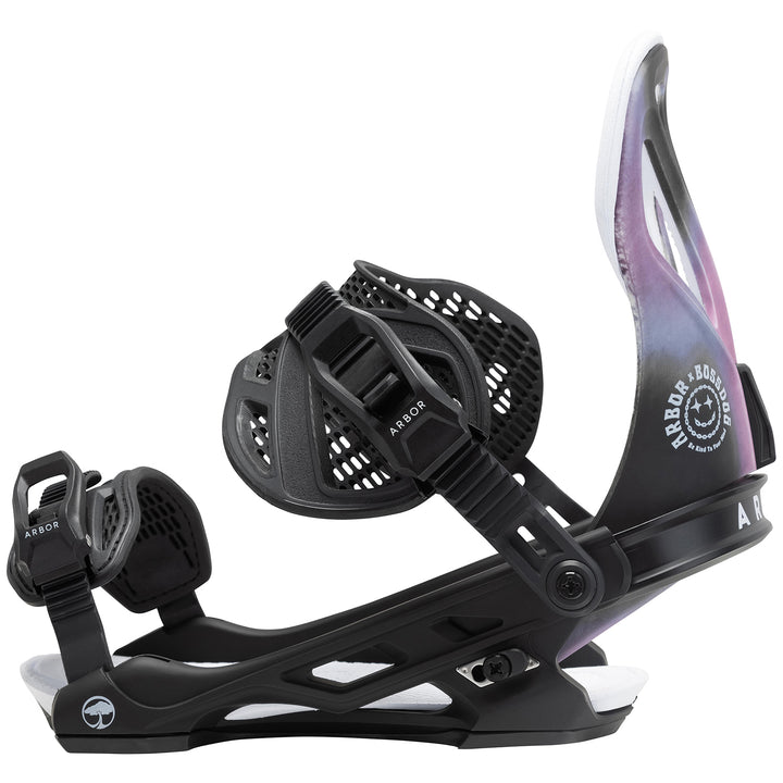Arbor Hemlock Snowboard Bindings 2023 Boss Dog