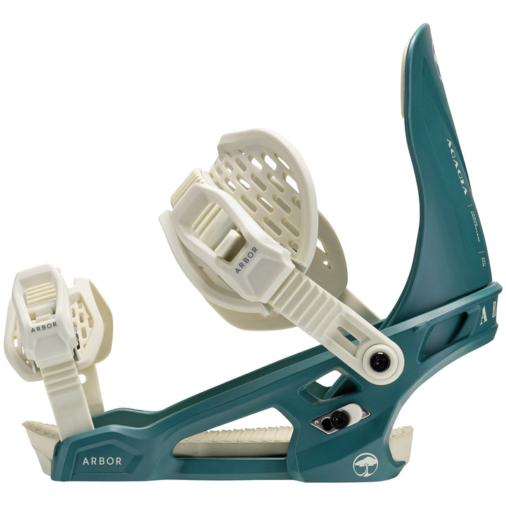 Arbor Acacia Snowboard Bindings - Women's Turquoise
