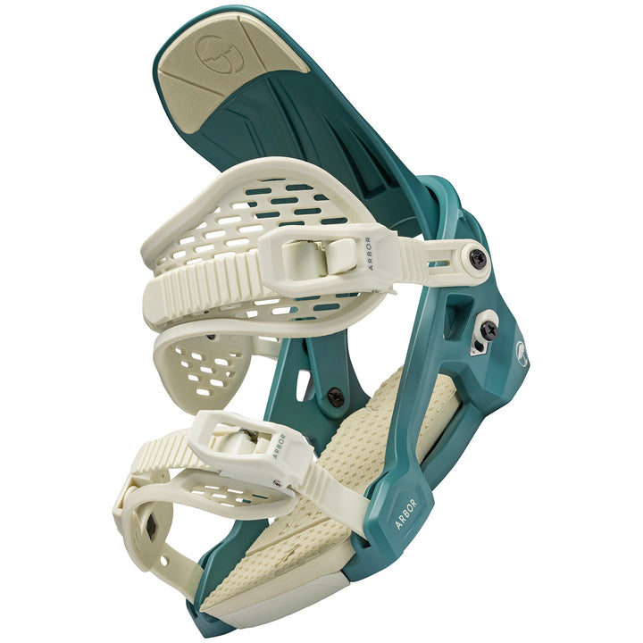 Arbor Acacia Snowboard Bindings - Women's Turquoise