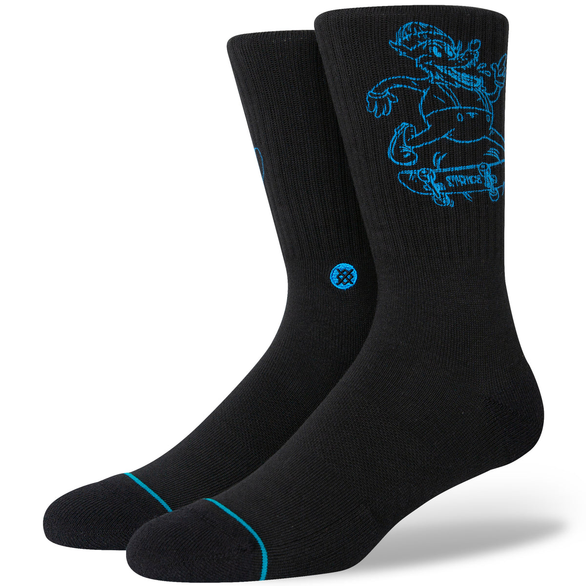 Stance Wolfman Socks Black