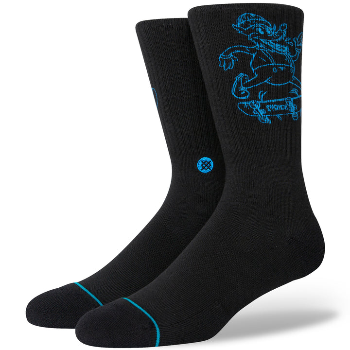 Stance Wolfman Socks Black