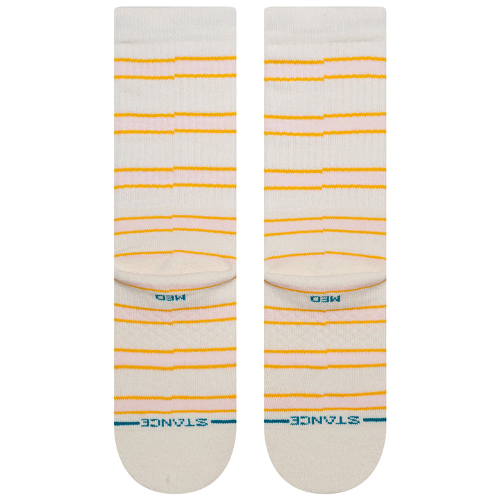 Stance Canny Crew Socks - Women's Off White