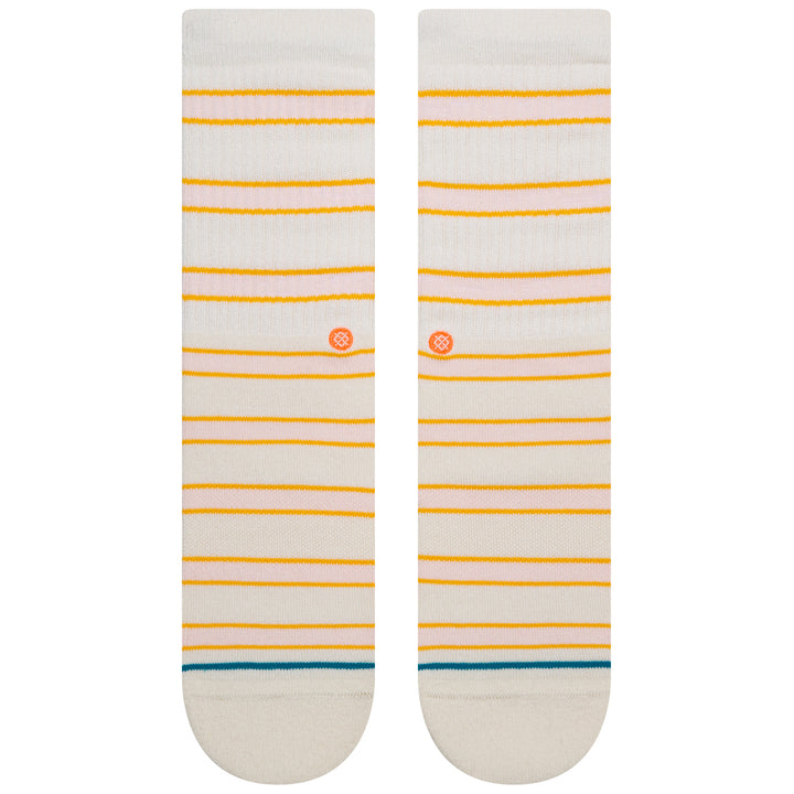Stance Canny Crew Socks - Women's Off White