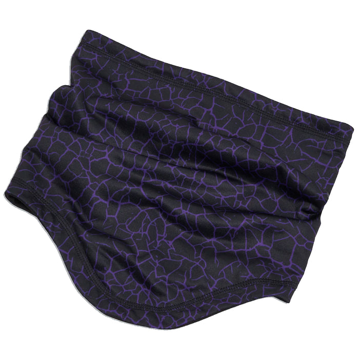 Oakley Printed Neck Gaitor Deep Violet/Black Crackle