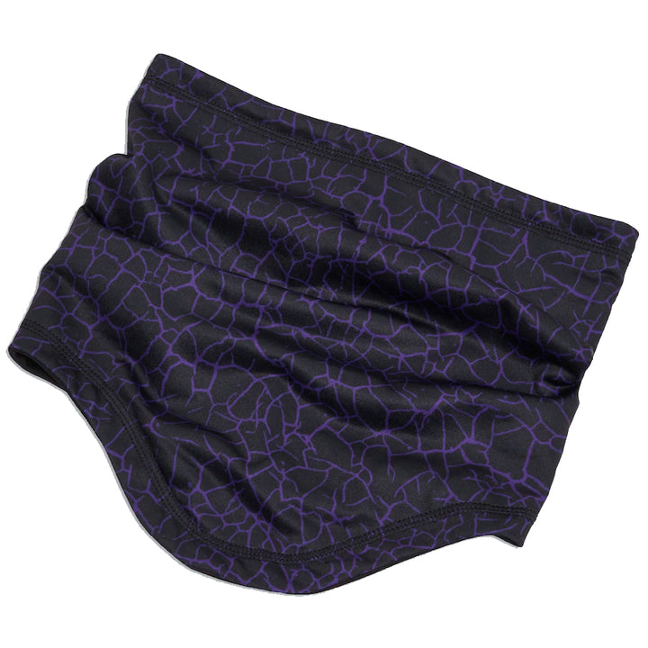 Oakley Printed Neck Gaitor Deep Violet/Black Crackle