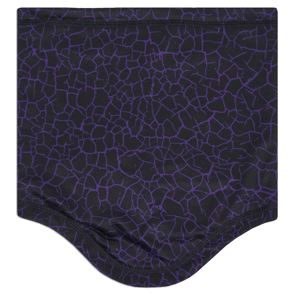 Oakley Printed Neck Gaitor Deep Violet/Black Crackle