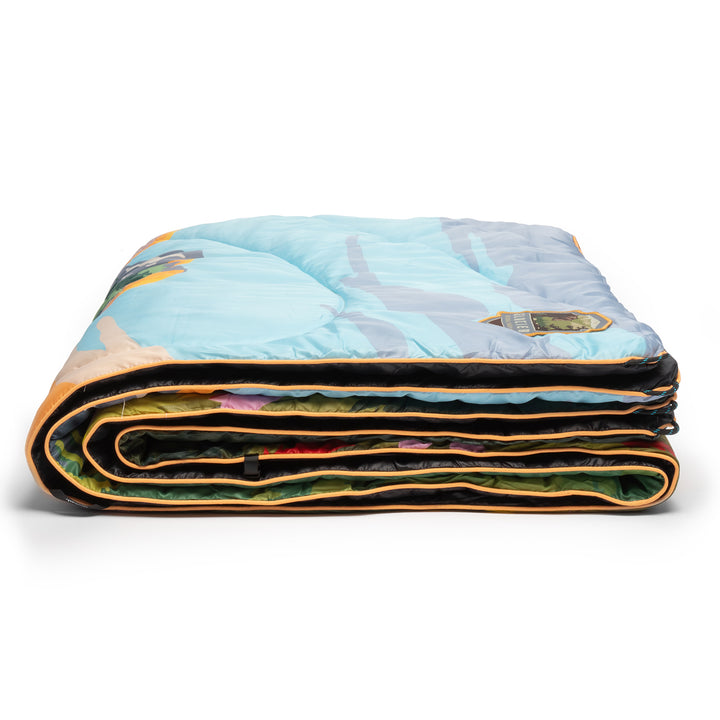 Rumpl Original Puffy Blanket - Glacier National Park Glacier National Park