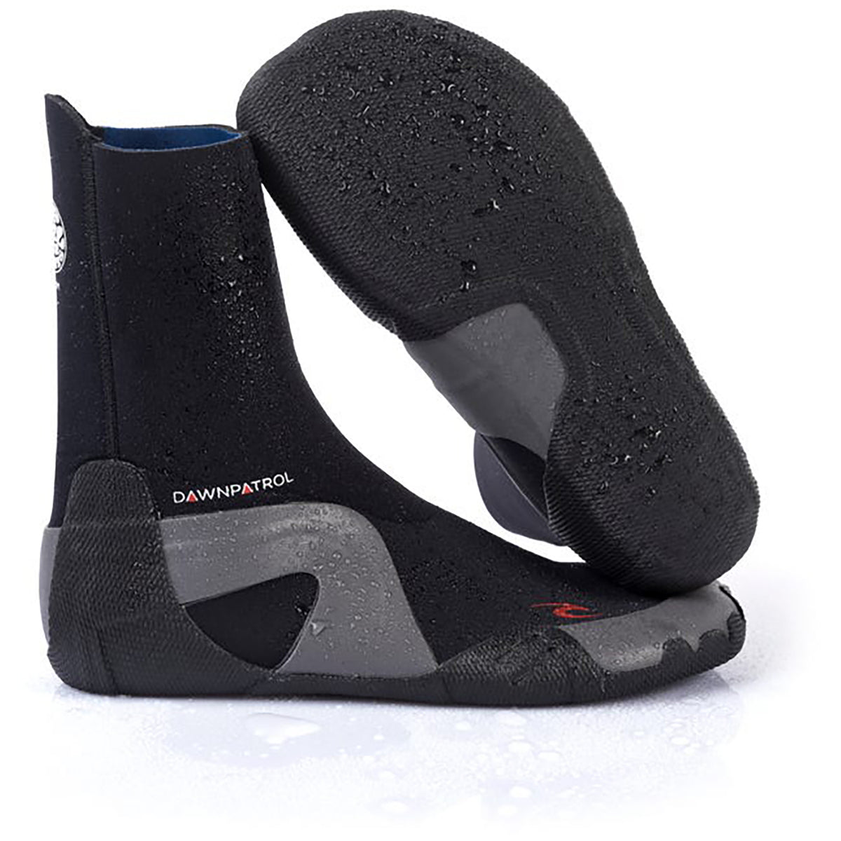 Rip Curl 5mm Dawn Patrol Round Toe Boots Black