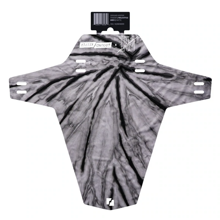 Ground Keeper Fancy Bicycle Fenders Wild Style Grey