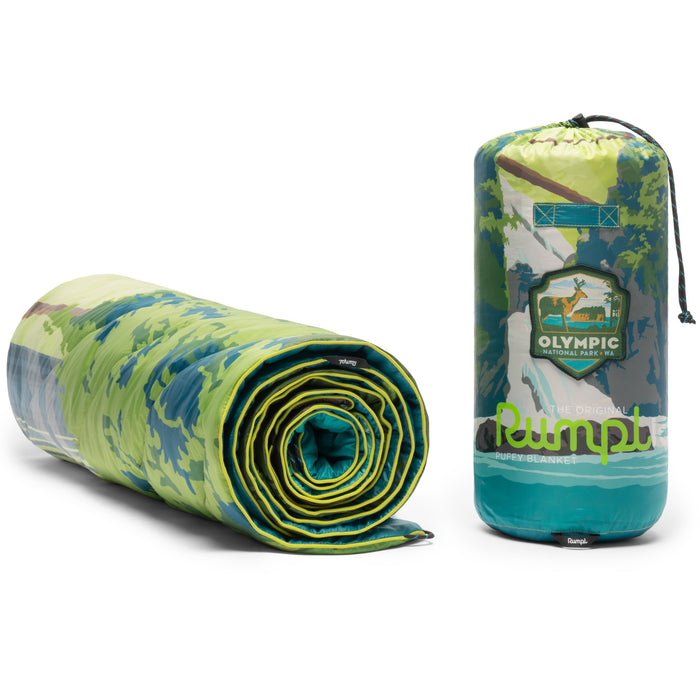 Rumpl Original Puffy Blanket - Olympic National Park Olympic National Park