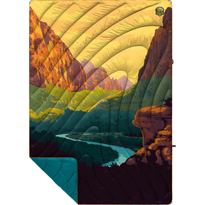 Rumpl Original Puffy Blanket - Zion National Park Zion National Park
