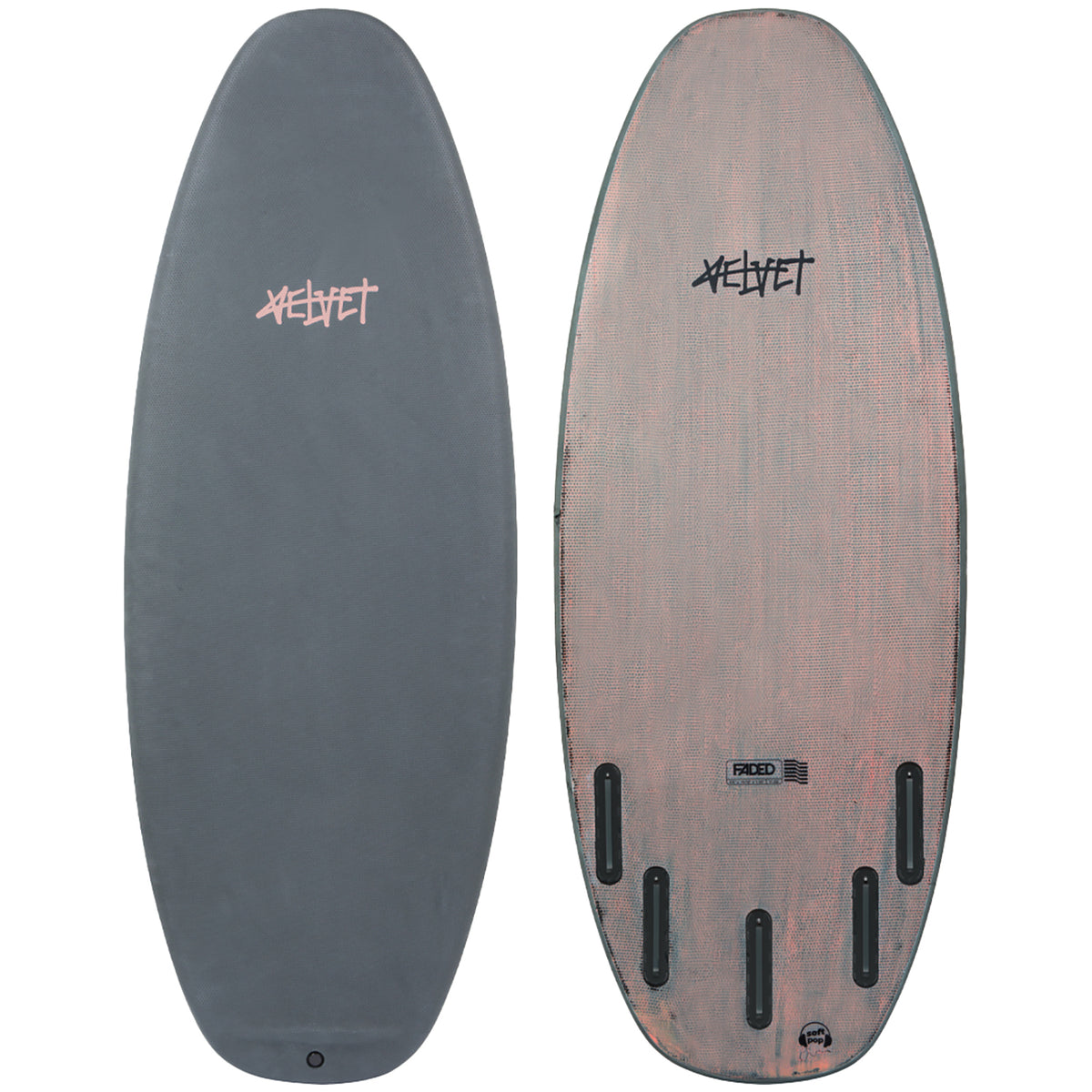 Velvet Faded Soft Pop Wakesurf Board 2022