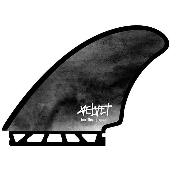 Velvet The Quad Fin Set Black/Grey