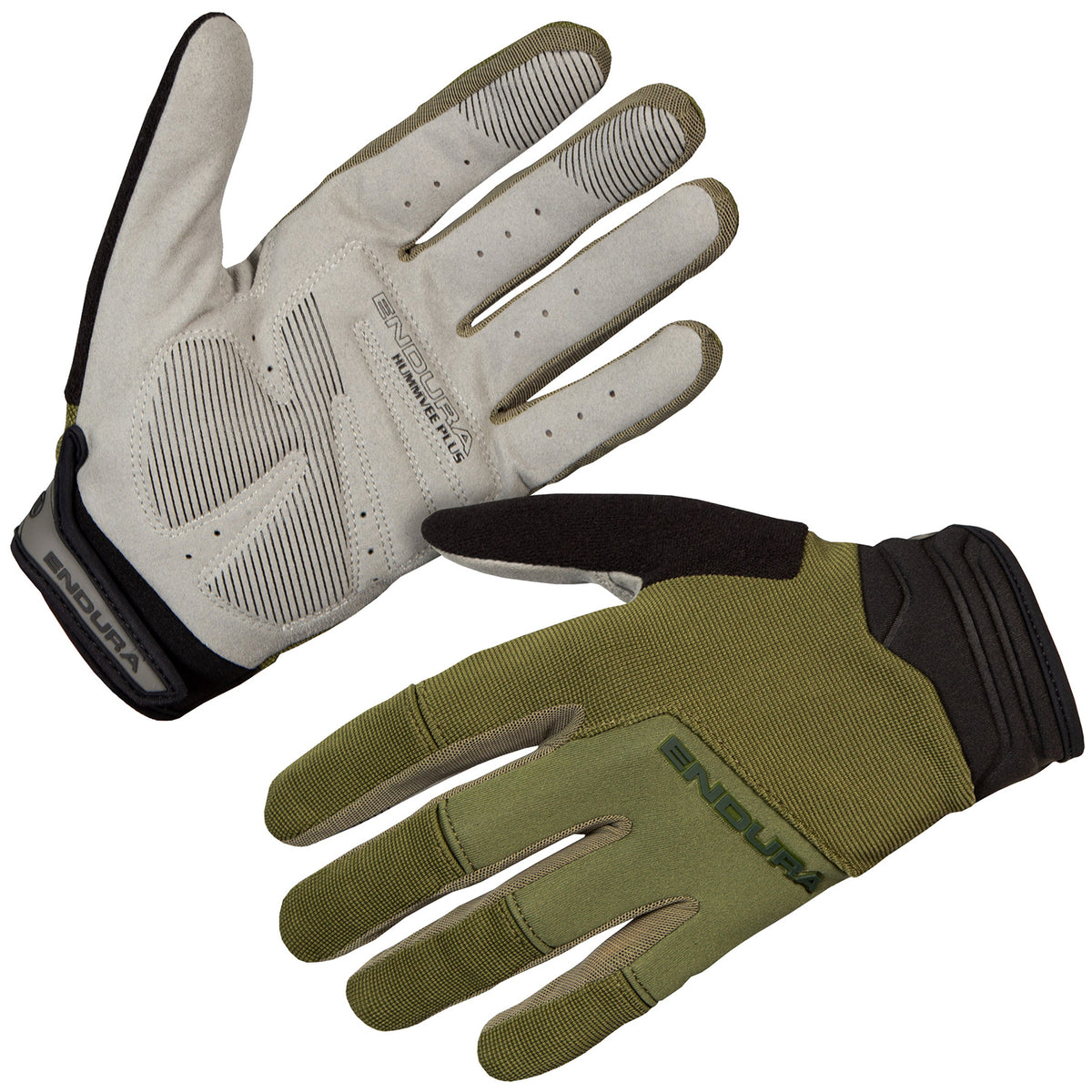 Endura Hummvee Plus II Bike Gloves Olive Green