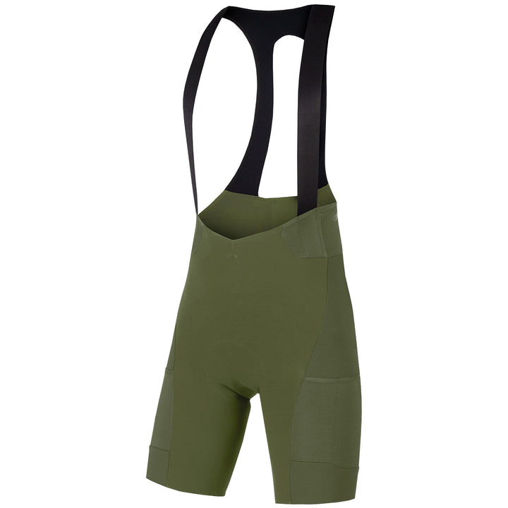 Endura GV500 Reiver Bib Shorts Olive Green